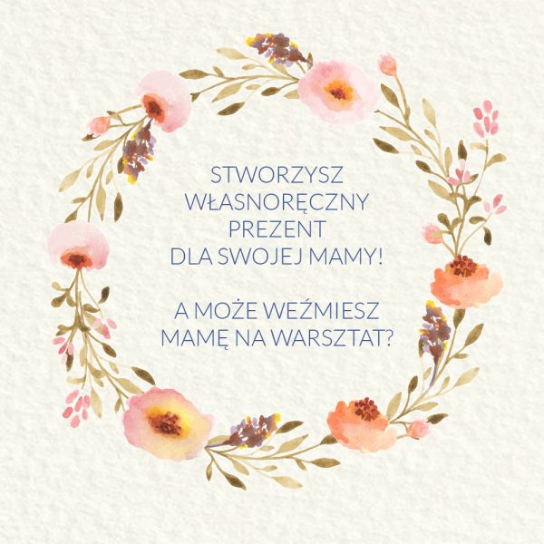 Warsztaty akwarelowe - Łódź - sobota 24.05 - Wianek na Dzień Mamy - obrazek 3