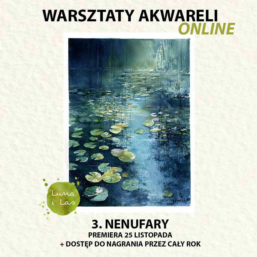 Warsztaty akwareli ONLINE - przedsprzedaż urodzinowa - obrazek 4
